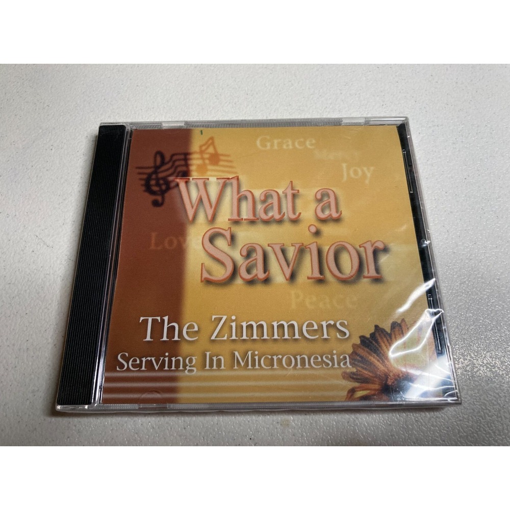 What A Savior CD The Zimmers (Serving Micronesia) Brand New Sealed!!!